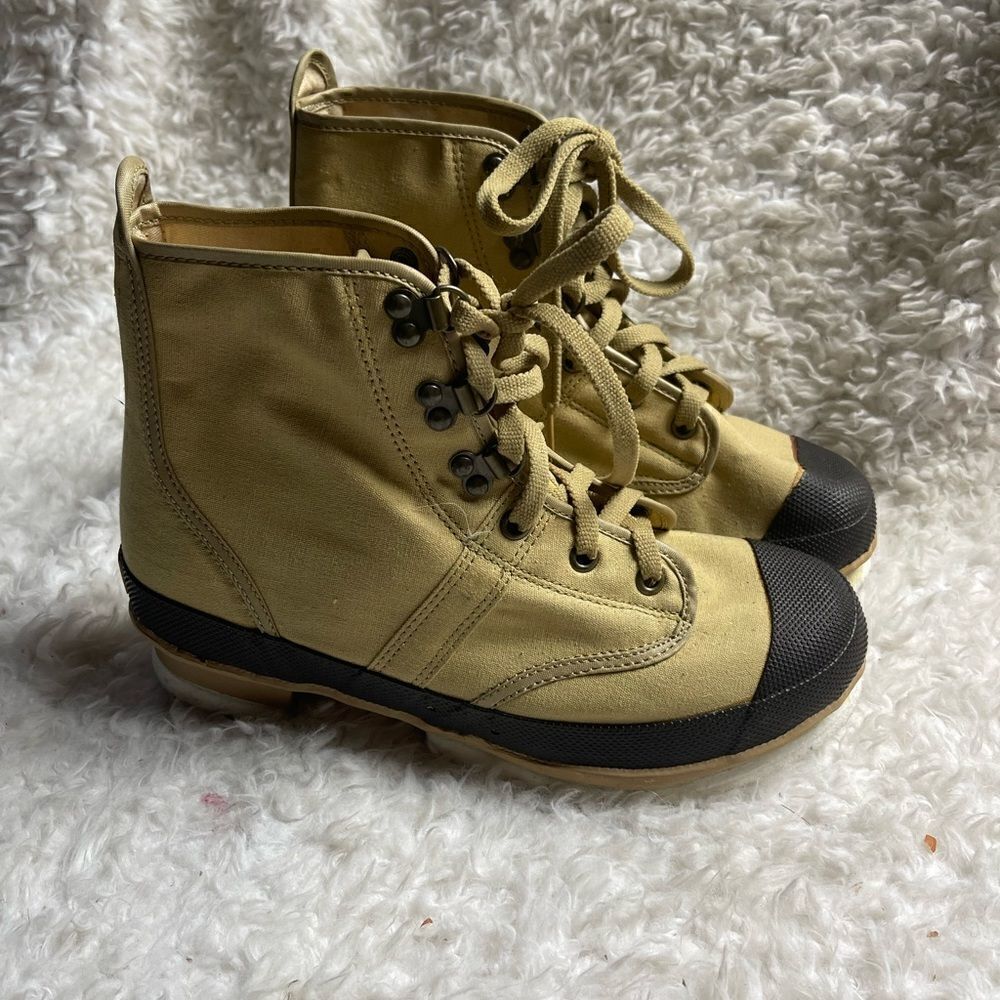 Unisex Hodgman Khaki Tan Steel Shank Caster Wading Fishing Boots19201 M7 W10